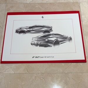 F12 Berlinetta Red Presentation Folder
